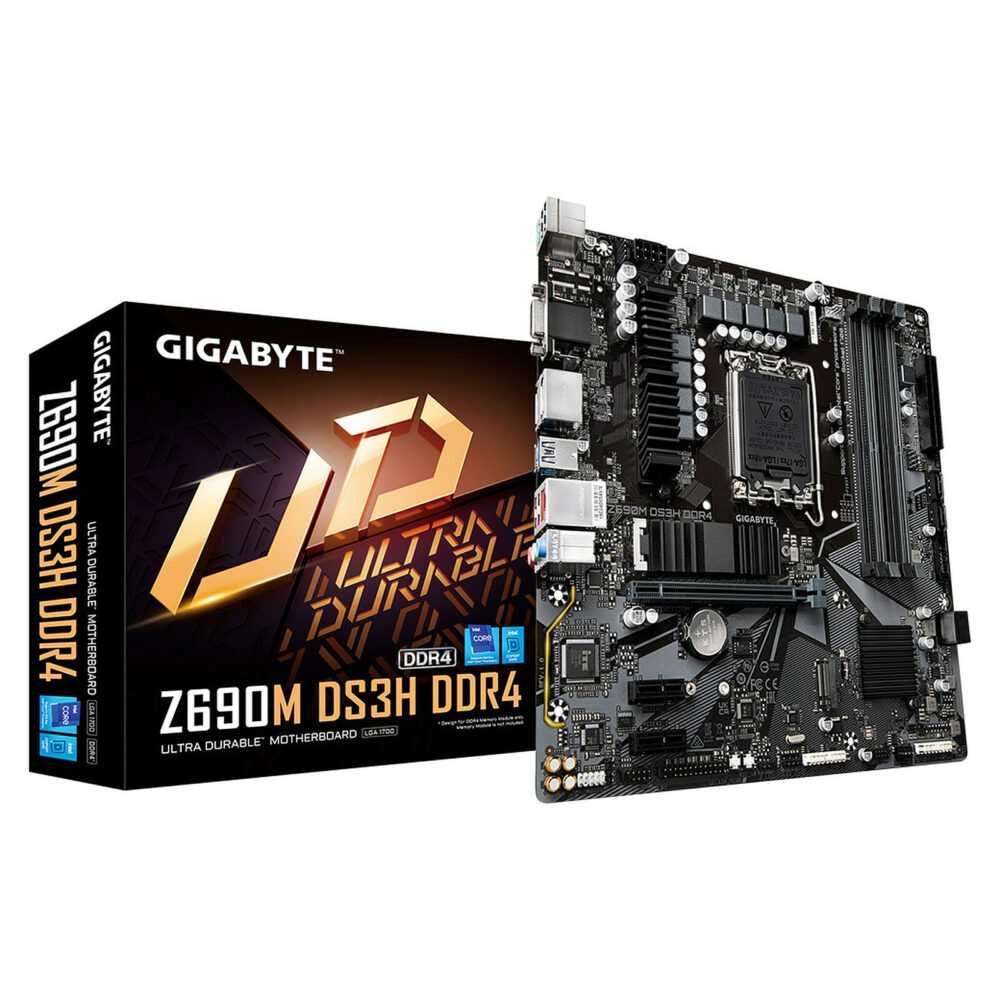 gigabyte z690m ds3h ddr4 1