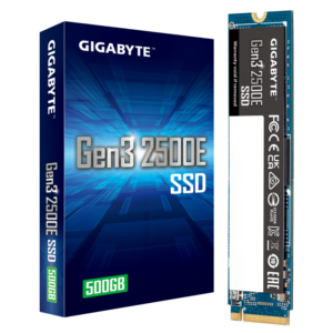 GIGABYTE GEN3 2500E SSD NVME 500 GB