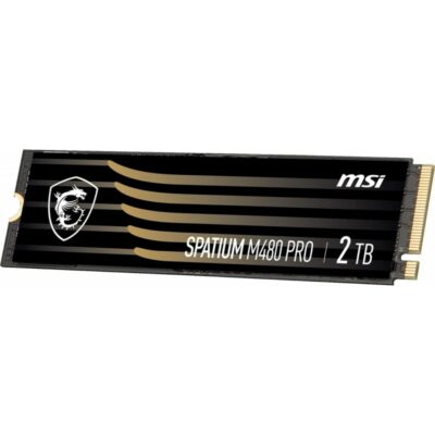 MSI SPATIUM M480 PRO PCIe 4.0 NVMe M.2 2TB PLAY