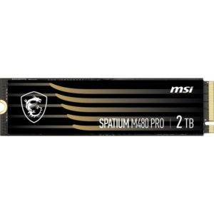 MSI SPATIUM M480 PRO PCIe 4.0 NVMe M.2 2TB PLAY