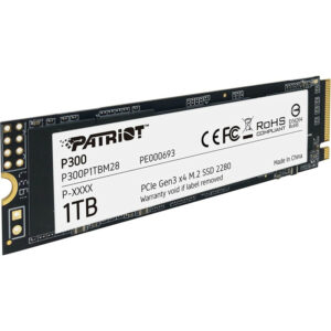 SSD 1TB PATRIOT P300 M.2 PCIE GEN3X4