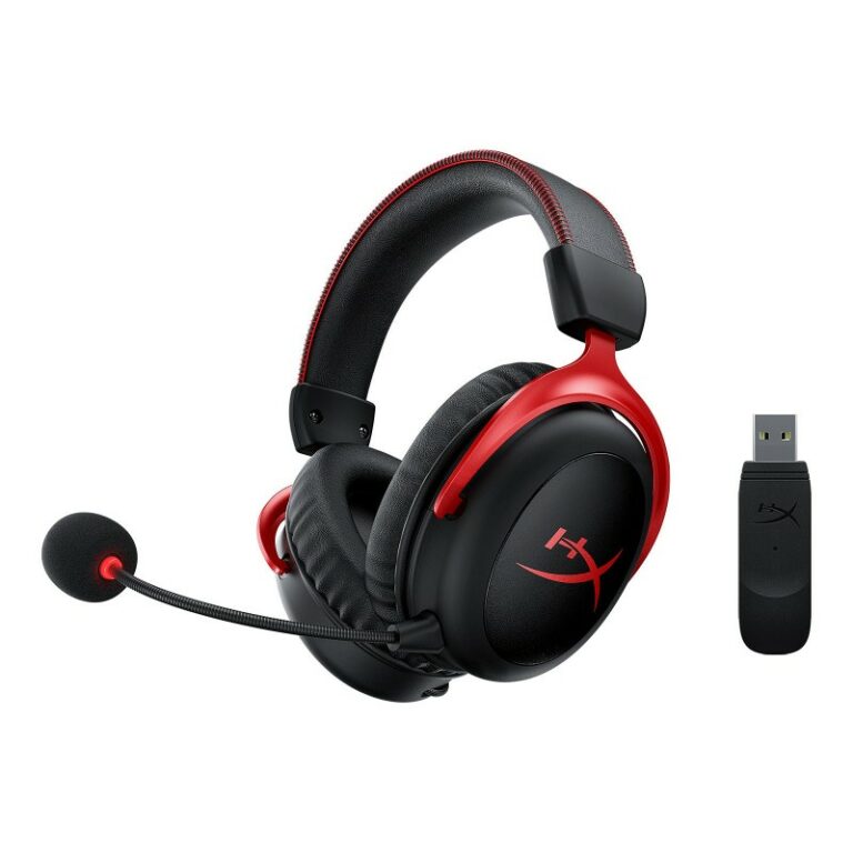 HYPERX CLOUD II WIRELESS (ROUGE)