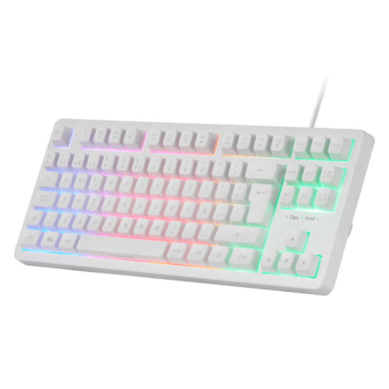 MARS GAMING MK023 TKL MEMBRANE - WHITE