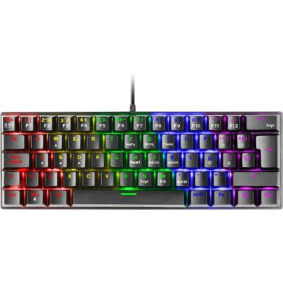 MARS GAMING MK60 60% BLUE SWITCH - BLACK