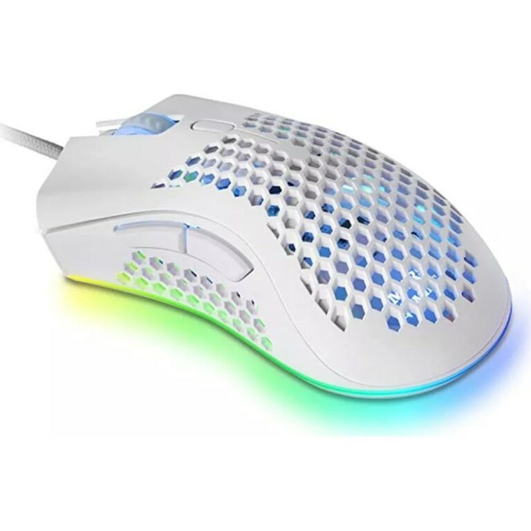 MARS GAMING MMEX MOUSE ULTRA-LIGHTWEIGHT RGB WHITE