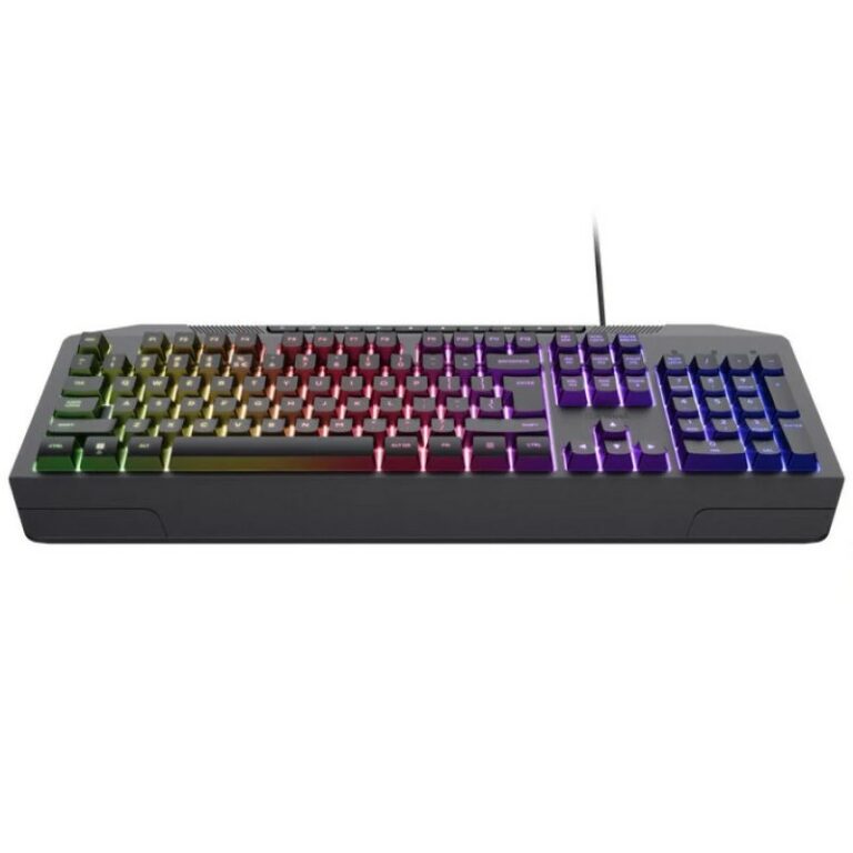 TRUST CLAVIER GAMER GXT 836 STARFISH RGB - NOIR