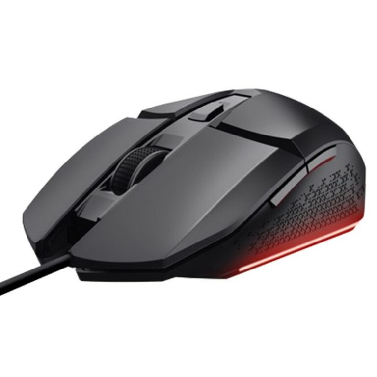 TRUST SOURIS GAMER GXT109 FELOX RÉTROÉCLAIRÉE - NOIR