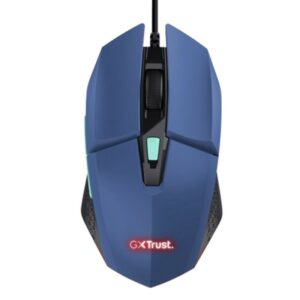 TRUST SOURIS GAMER GXT109B FELOX RÉTROÉCLAIRÉE - BLEU