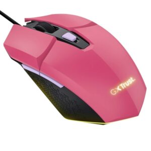 TRUST SOURIS GAMER GXT109P FELOX RÉTROÉCLAIRÉE - PINK