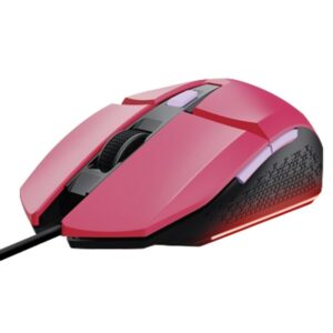 TRUST SOURIS GAMER GXT109P FELOX RÉTROÉCLAIRÉE - PINK