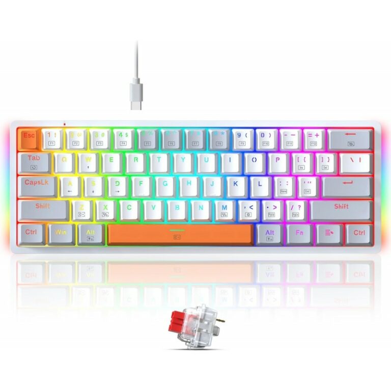 REDRAGON AKALI K642WGO RGB - RED SWITCH