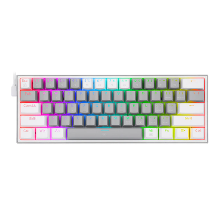 Redragon FIZZ K617 RGB Grey/White - Red Switch