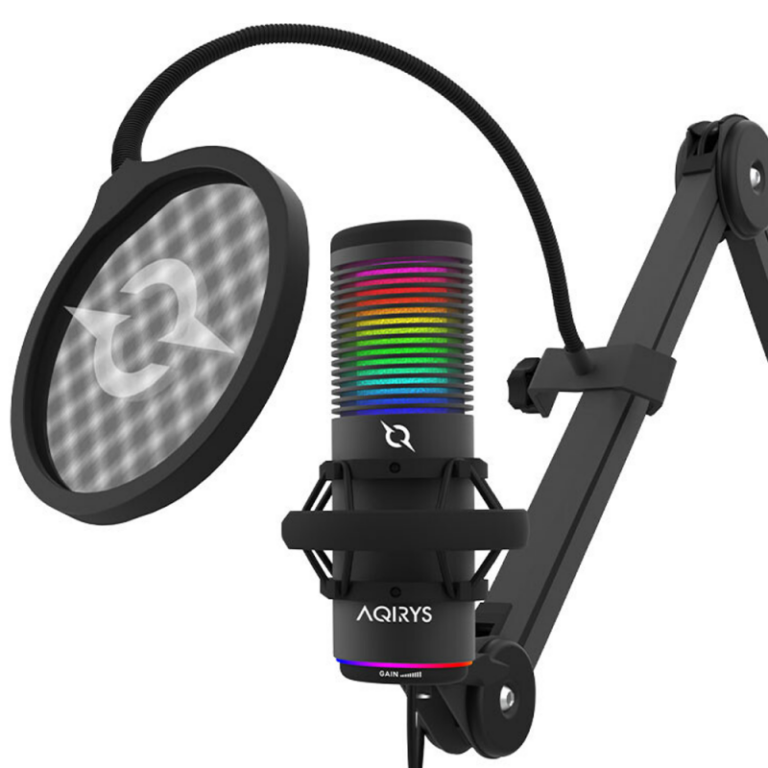 AQIRYS MICROPHONE USB GALILEO - BLACK