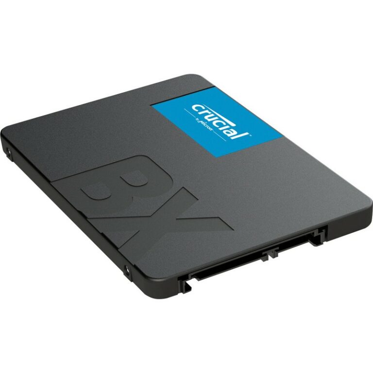 DISQUE DUR INTERNE 2.5" SSD CRUCIAL BX500 - 500GB