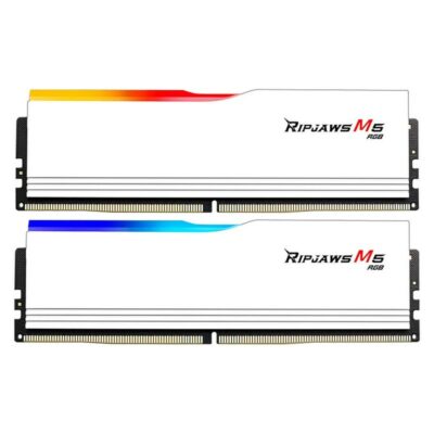 G.SKILL RIPJAWS M5 RGB 48 GB (2 X 24 GB) DDR5 5200 MHZ CL40 - WHITE