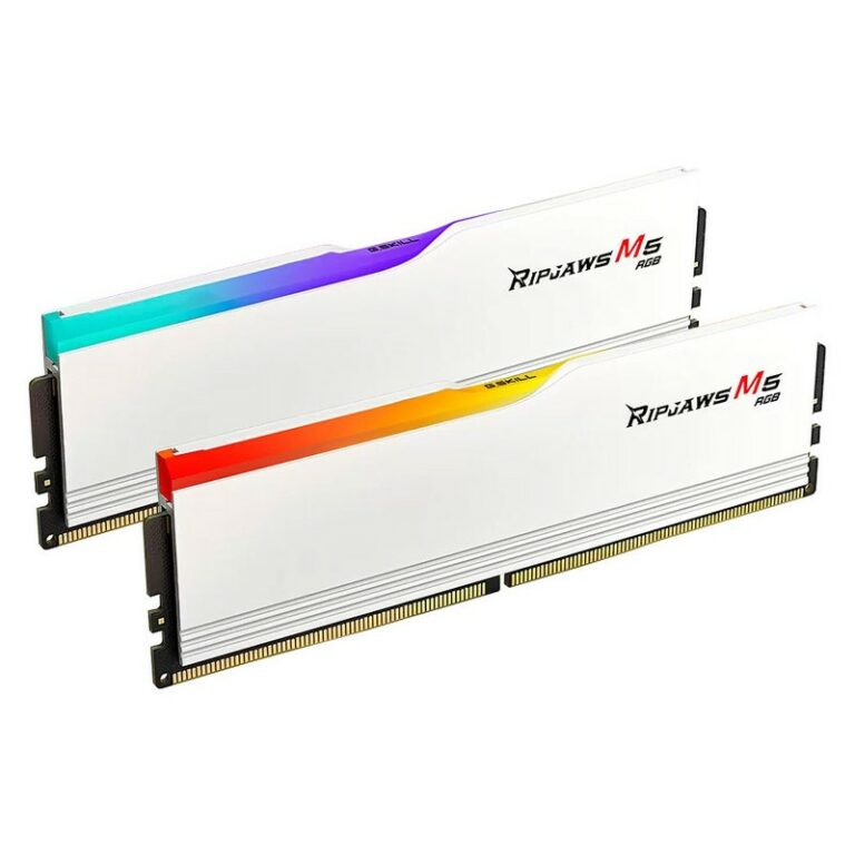 G.SKILL RIPJAWS M5 RGB 48 GB (2 X 24 GB) DDR5 5200 MHZ CL40 - WHITE