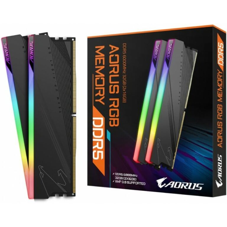 Gigabyte AORUS RGB Memory DDR5 32GB (2x16GB) 6000MT/s