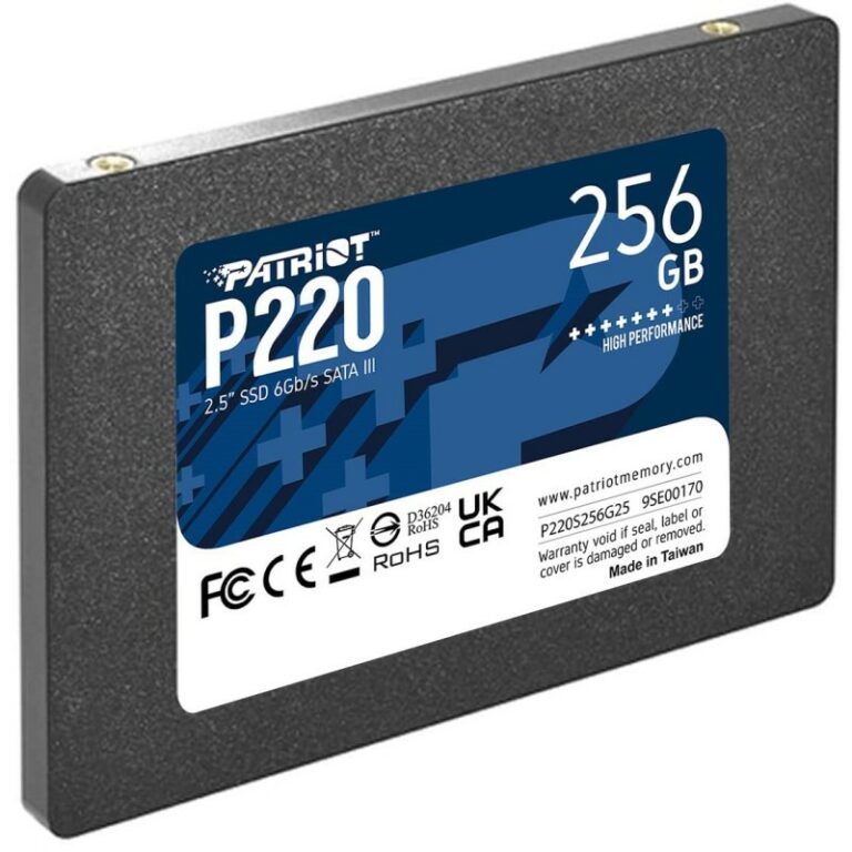 Patriot SSD P220 256Gb SATA 3 2.5"