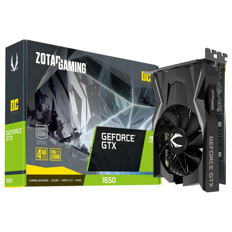 Carte graphique ZOTAC GAMING GeForce GTX 1650 OC