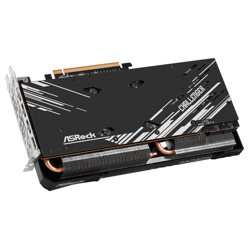 ASRock AMD Radeon RX 7800 XT Challenger 16GB OC – Carte graphique puissante avec 16 Go GDDR6, idéale pour le gaming en 1440p et le ray tracing.