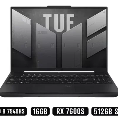 ASUS TUF GAMING A16 | AMD RYZEN 9 7940HS | RX 7600S | 16 GB | 512 GO SSD