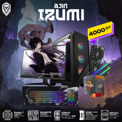 IZUMI SETUP | RYZEN 7 5700 | RX 6800XT 16G | 32GB DDR4 | NVME 1To