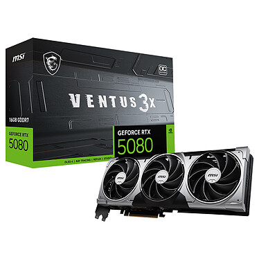 MSI GEFORCE RTX 5080 16G VENTUS 3X OC PLUS