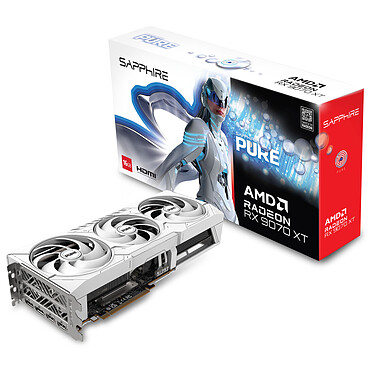 AMD Radeon RX 9070 XT GAMING OC 16G SAPPHIRE PURE